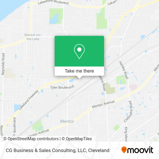 CG Business & Sales Consulting, LLC map