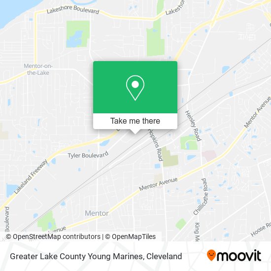 Greater Lake County Young Marines map