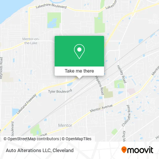 Auto Alterations LLC map