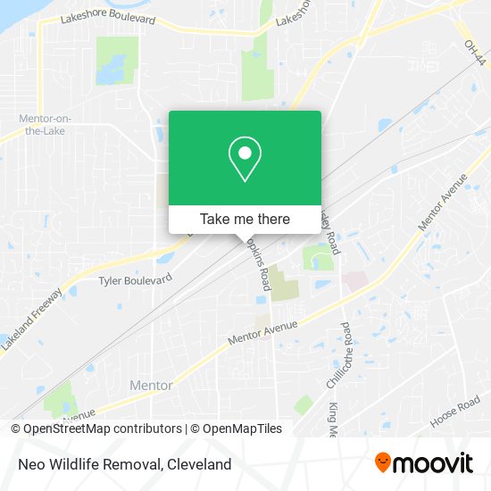 Neo Wildlife Removal map