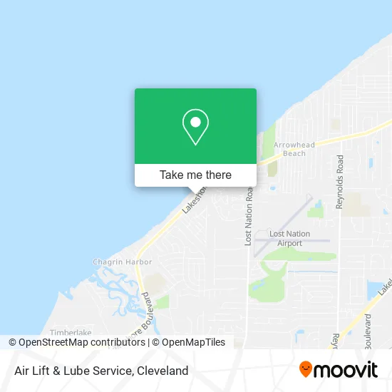 Air Lift & Lube Service map