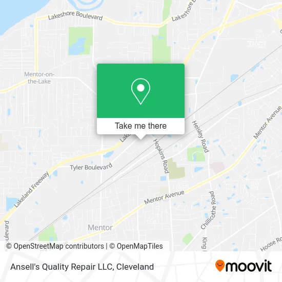 Ansell's Quality Repair LLC map