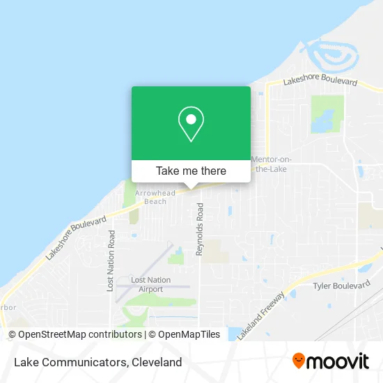 Mapa de Lake Communicators