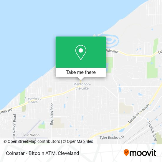 Coinstar - Bitcoin ATM map