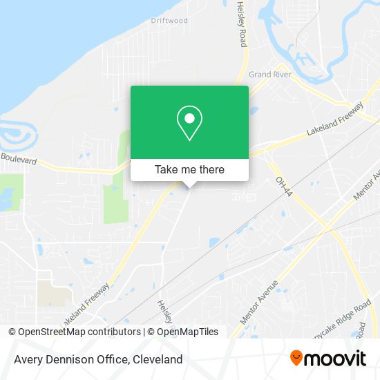 Avery Dennison Office map