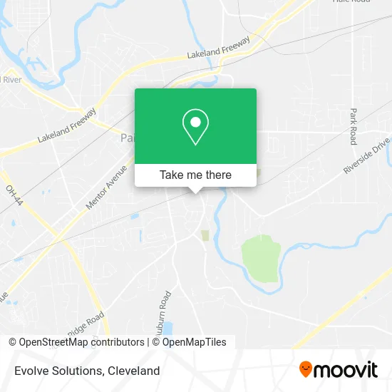 Evolve Solutions map