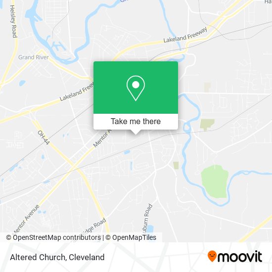 Mapa de Altered Church