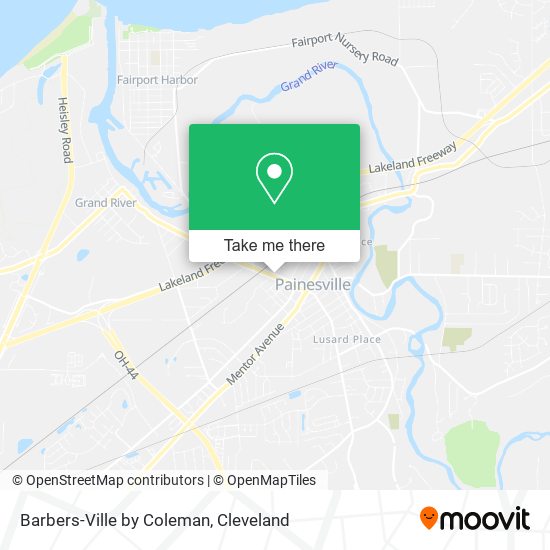Barbers-Ville by Coleman map