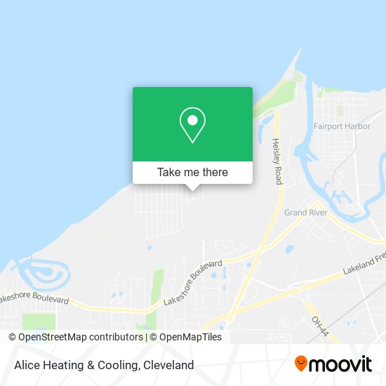 Alice Heating & Cooling map