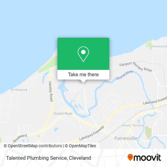 Talented Plumbing Service map