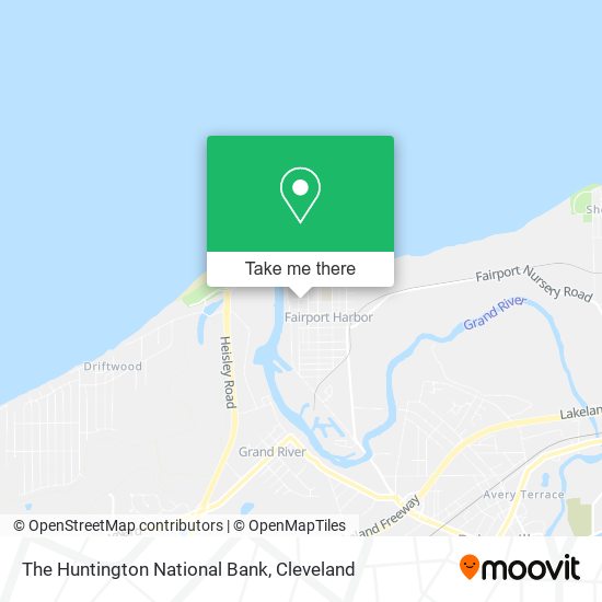 The Huntington National Bank map