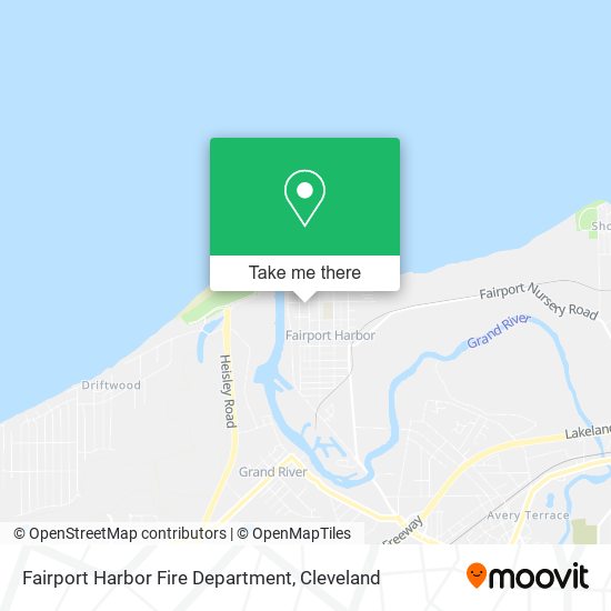 Fairport Harbor Fire Department map