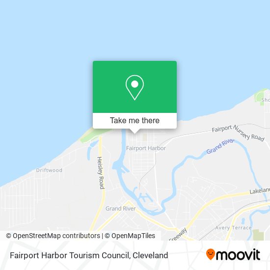 Fairport Harbor Tourism Council map
