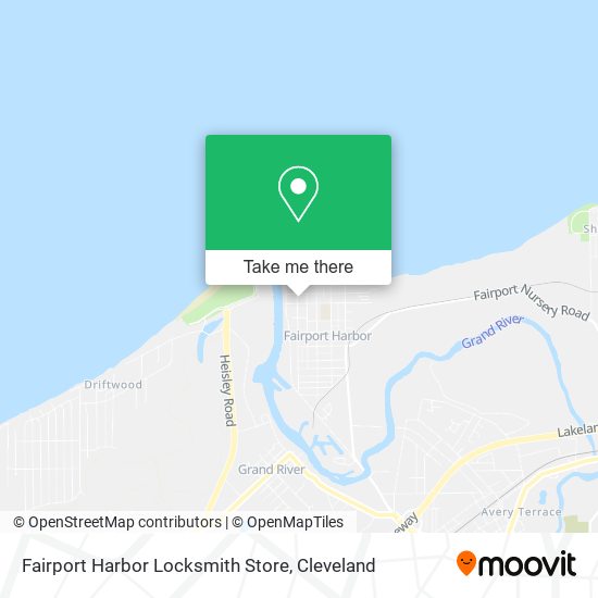 Fairport Harbor Locksmith Store map