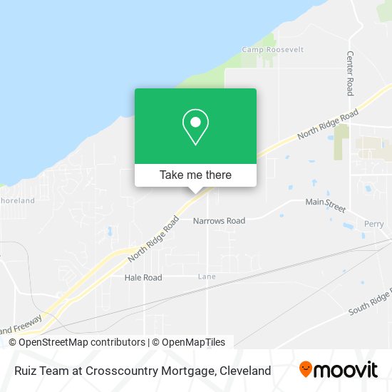 Mapa de Ruiz Team at Crosscountry Mortgage