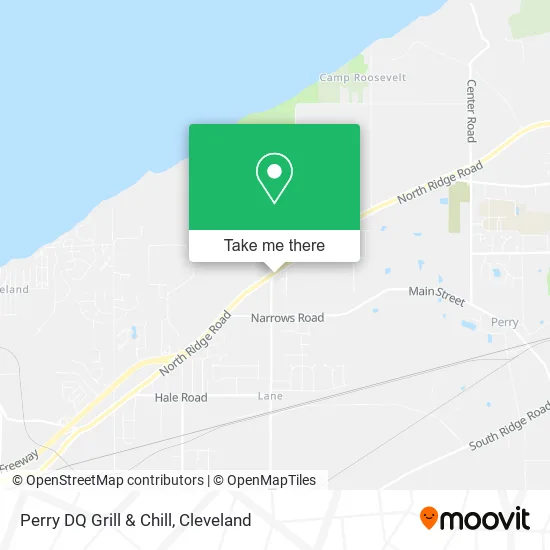 Perry DQ Grill & Chill map
