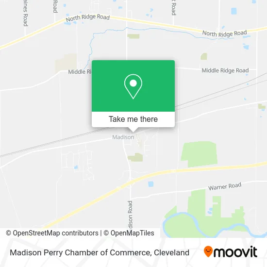 Madison Perry Chamber of Commerce map