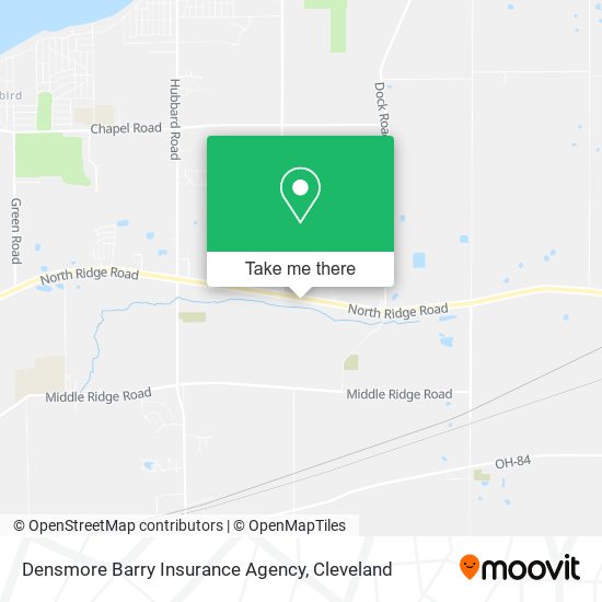 Densmore Barry Insurance Agency map