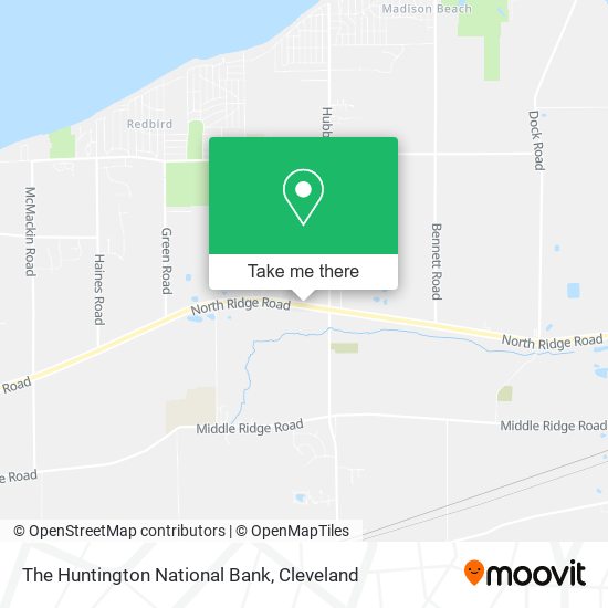 The Huntington National Bank map