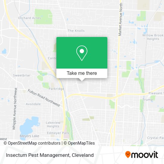 Insectum Pest Management map