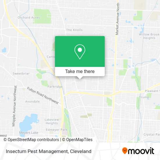 Insectum Pest Management map