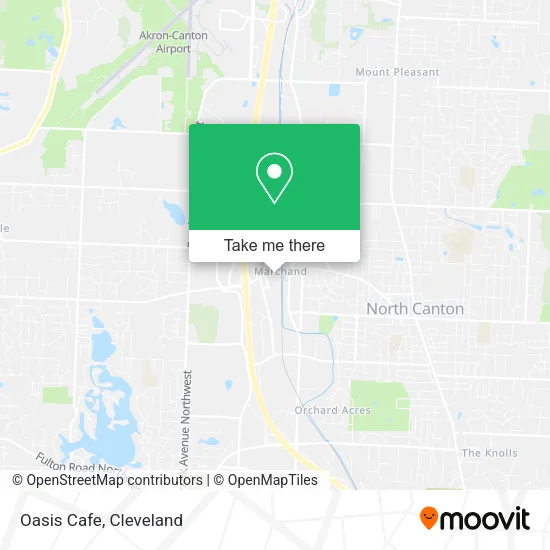 Oasis Cafe map