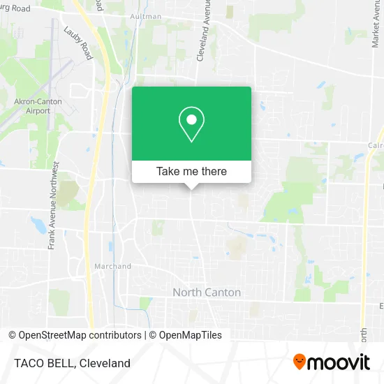TACO BELL map