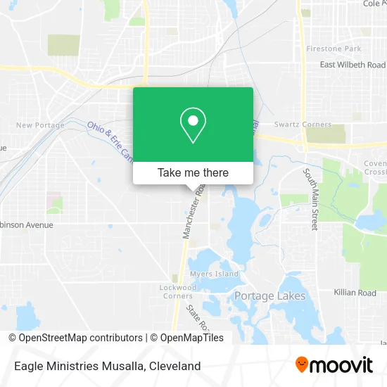 Mapa de Eagle Ministries Musalla