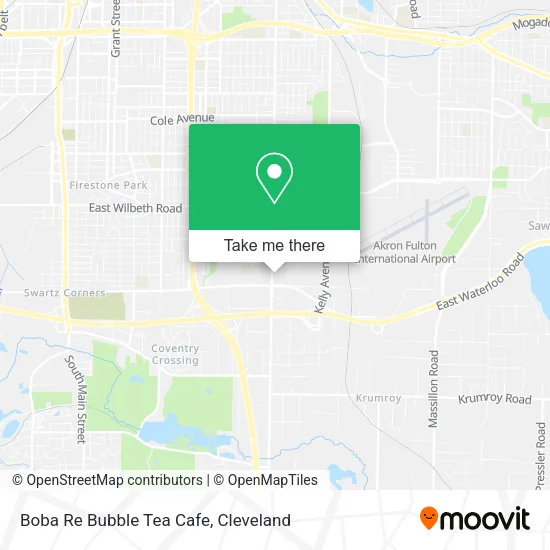 Mapa de Boba Re Bubble Tea Cafe