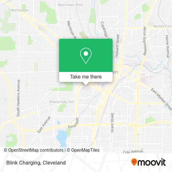 Mapa de Blink Charging