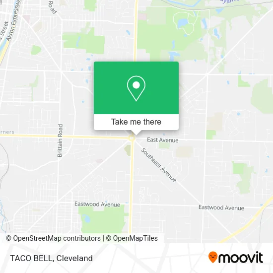 TACO BELL map