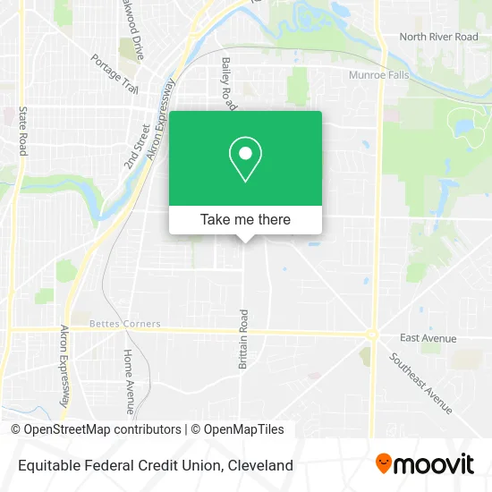 Equitable Federal Credit Union map