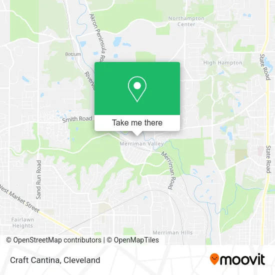 Craft Cantina map