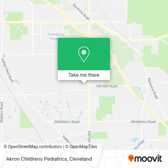 Mapa de Akron Childrens Pediatrics