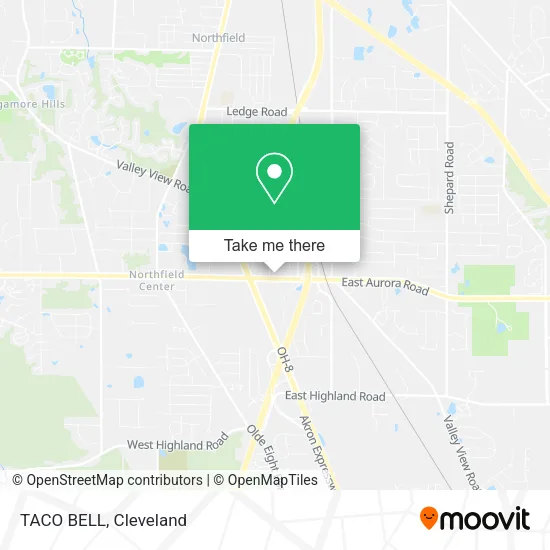 Mapa de TACO BELL