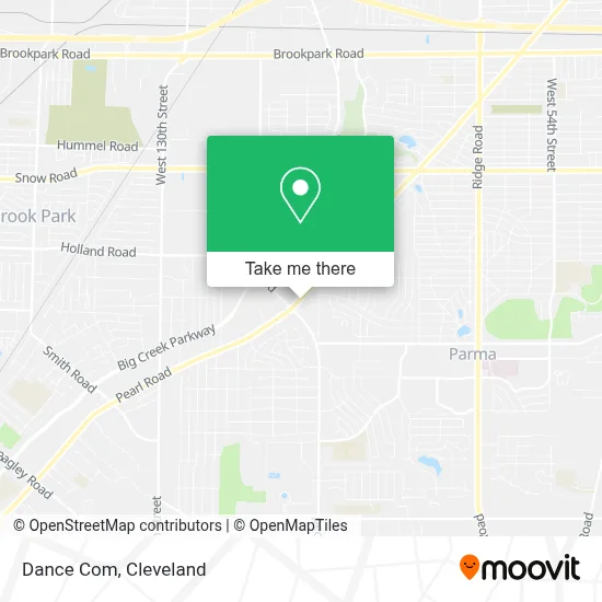 Dance Com map