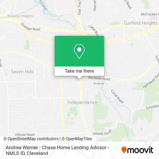 Andrea Werner - Chase Home Lending Advisor - NMLS ID map