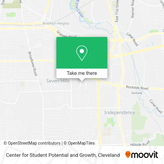 Mapa de Center for Student Potential and Growth
