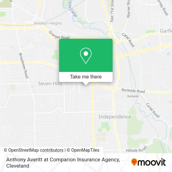 Mapa de Anthony Averitt at Comparion Insurance Agency