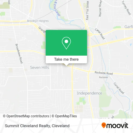 Summit Cleveland Realty map