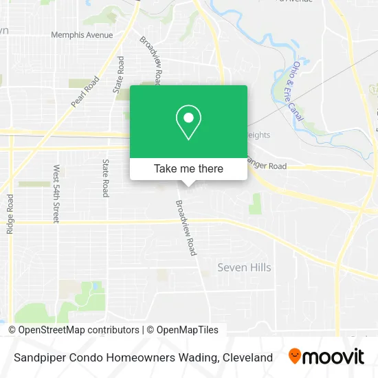 Mapa de Sandpiper Condo Homeowners Wading