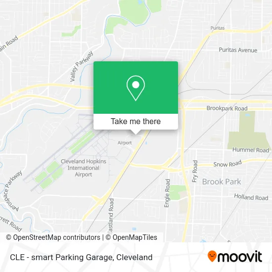 CLE - smart Parking Garage map