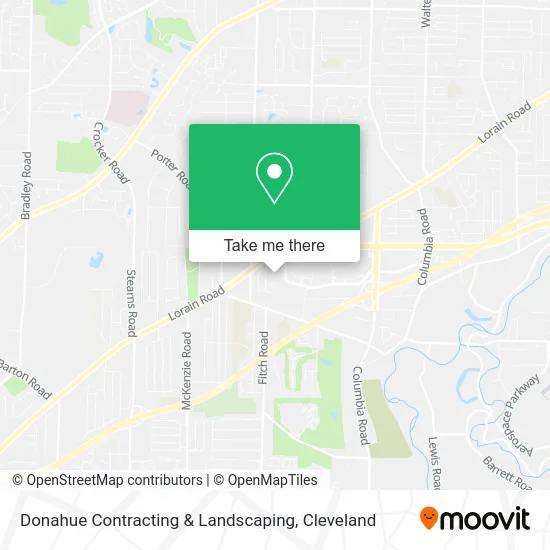 Donahue Contracting & Landscaping map