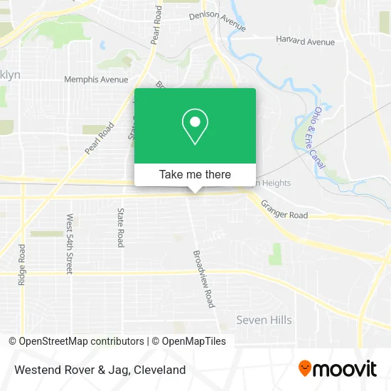Mapa de Westend Rover & Jag