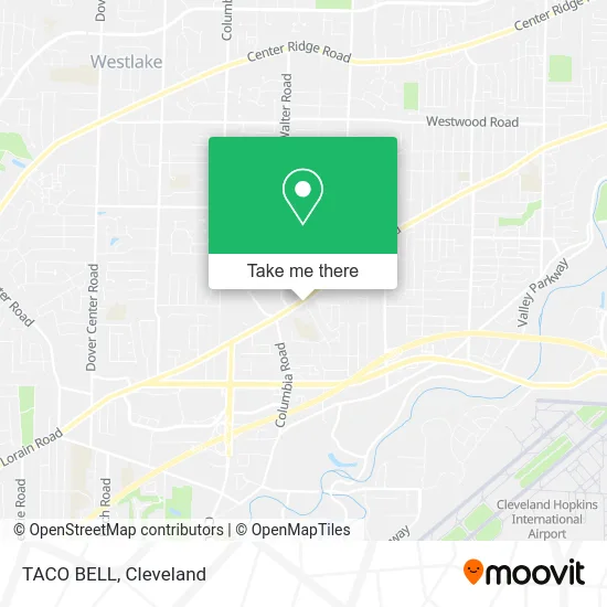 TACO BELL map