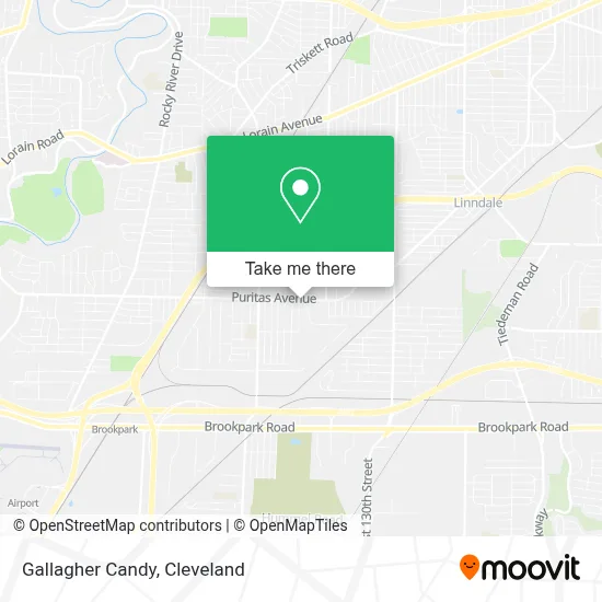 Gallagher Candy map