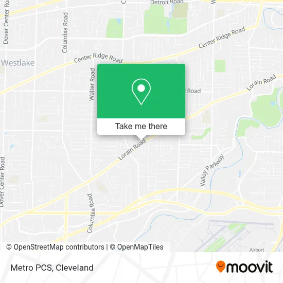 Metro PCS map