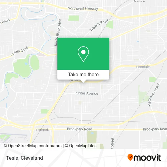 Tesla map