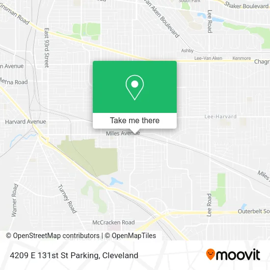 4209 E 131st St Parking map