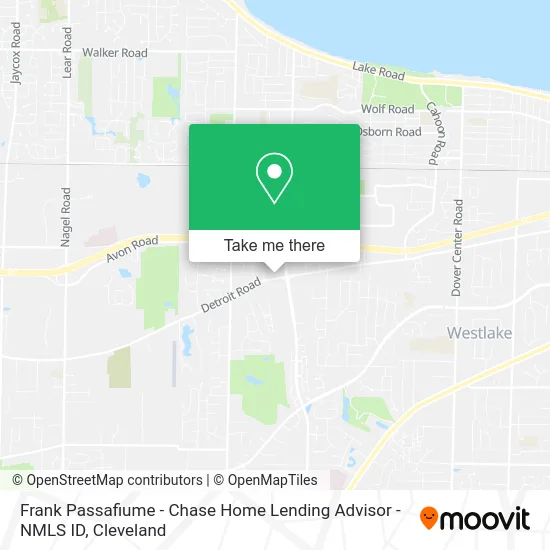 Frank Passafiume - Chase Home Lending Advisor - NMLS ID map